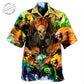 Hawaiian Shirt / Adults / S Skull With Bat Wings Edition - Hawaiian Shirt - HAWS19FNN110821 - Owls Matrix LTD