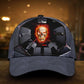 Skull Fire Hexagonal Style – Classic Cap