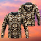 Skull Dark Thoughts Inside Everyone Art – 3D Hoodie