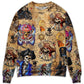 Skull Pirate Treasure Map Adventure – Sweater - Ugly Christmas Sweater