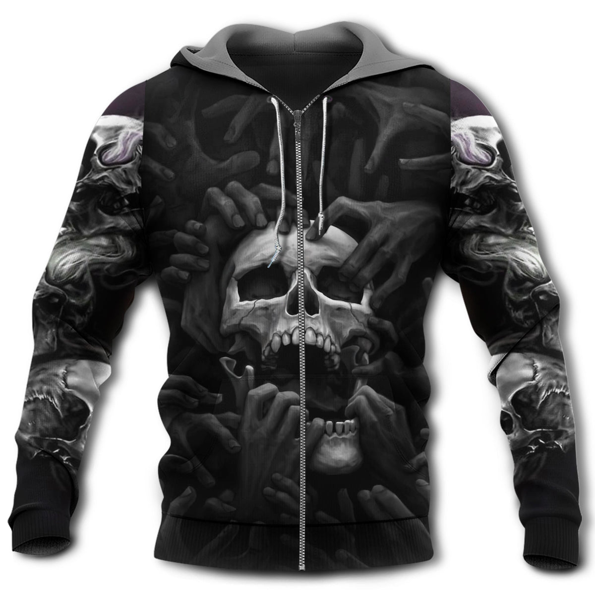 Skull Scream Dark Art Style - 3D Hoodie