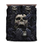 Skull Scream Horror Bedding Cover For Gothic Bedroom Decor
