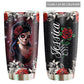 Skull Rose Girl Personalized 20 Oz Tumbler For Coffee Travel And Daily Use