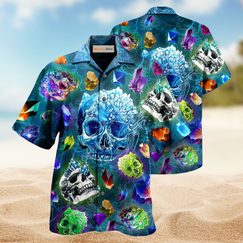 Skulls Magical Crystal Edition – Hawaiian Shirt