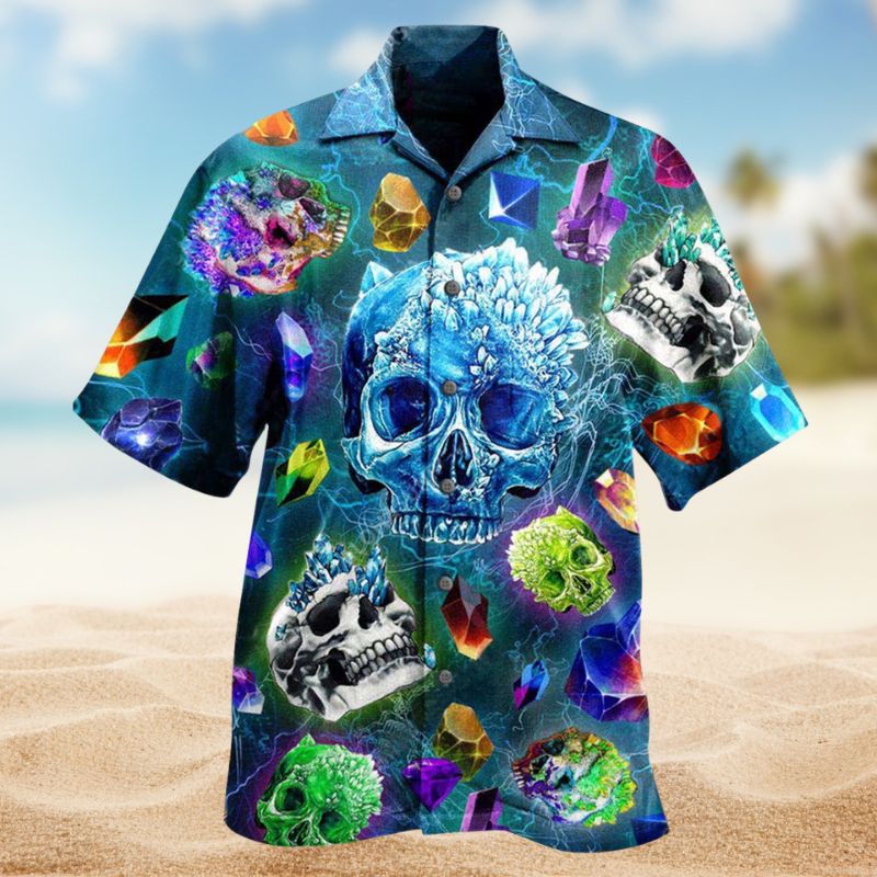 Skulls Magical Crystal Edition – Hawaiian Shirt