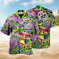 Skulls Mardi Gras Edition – Hawaiian Shirt