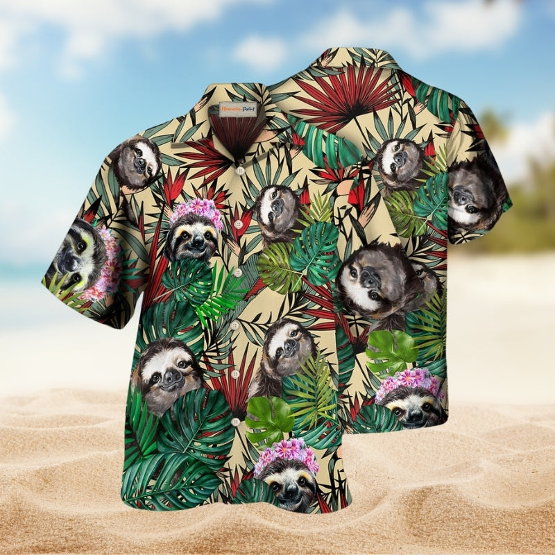 Sloth Amazing Life Limited Edition – Hawaiian Shirt