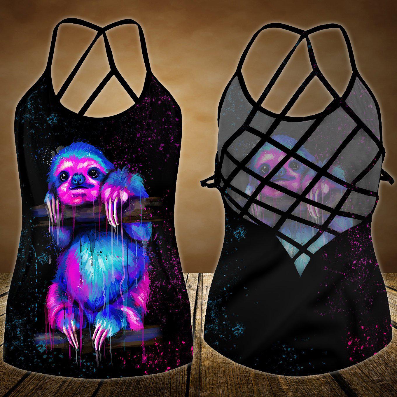 Sloth My Spirit Style Limited Edition 2 – Hollow Tank Top