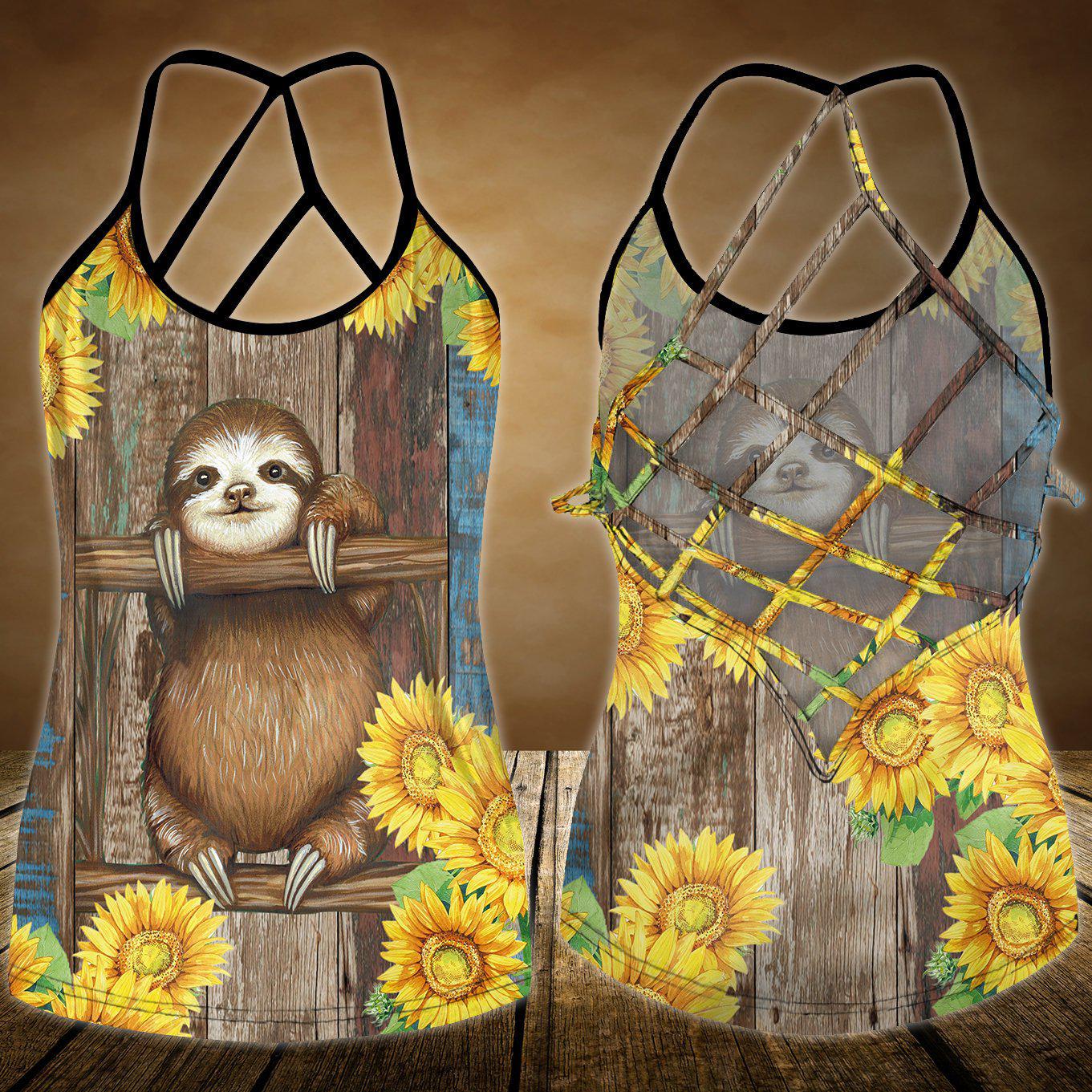 Sloth My Spirit Style Limited Edition 3 – Hollow Tank Top