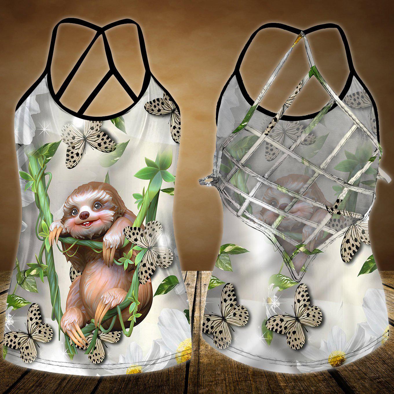 Sloth My Spirit Style Limited Edition 5 – Hollow Tank Top