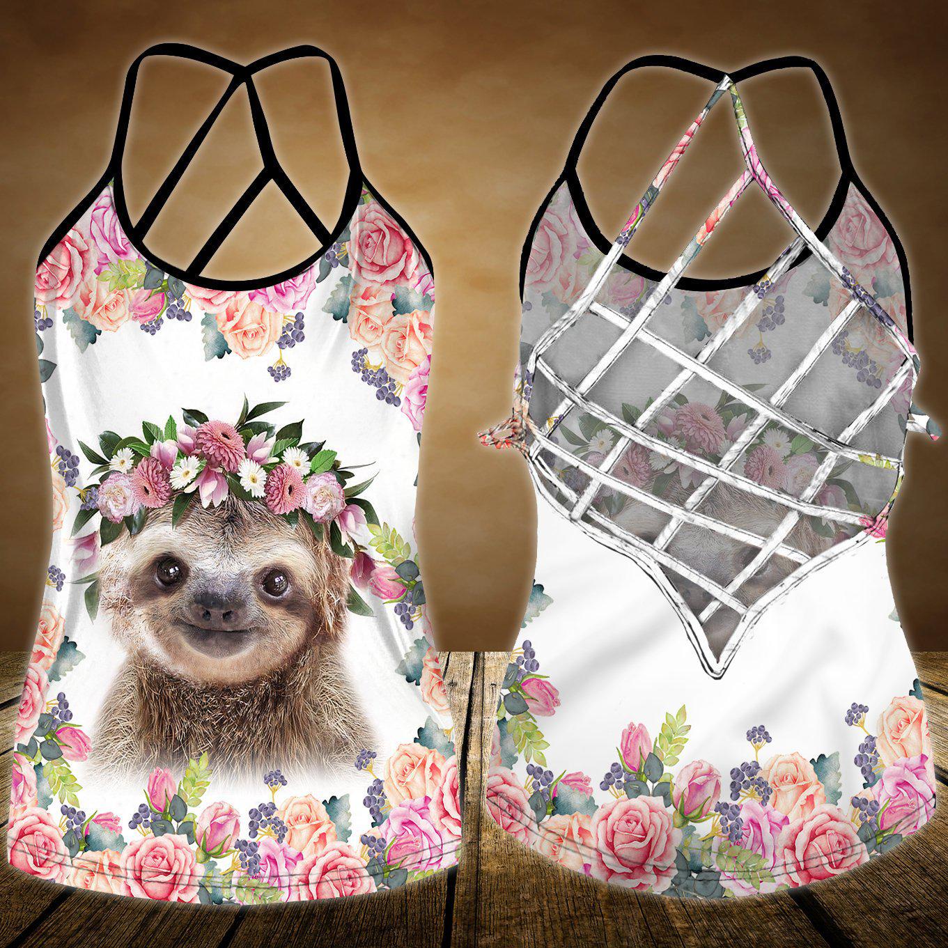 Sloth My Spirit Style Limited Edition 7 – Hollow Tank Top