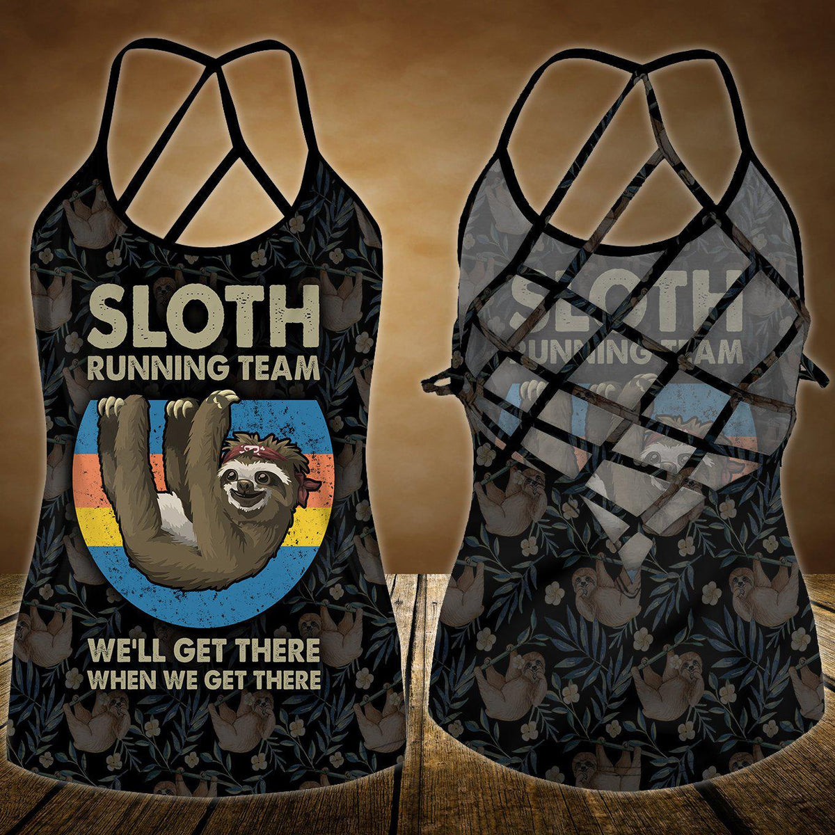 Sloth My Spirit Style Limited Edition 8 – Hollow Tank Top