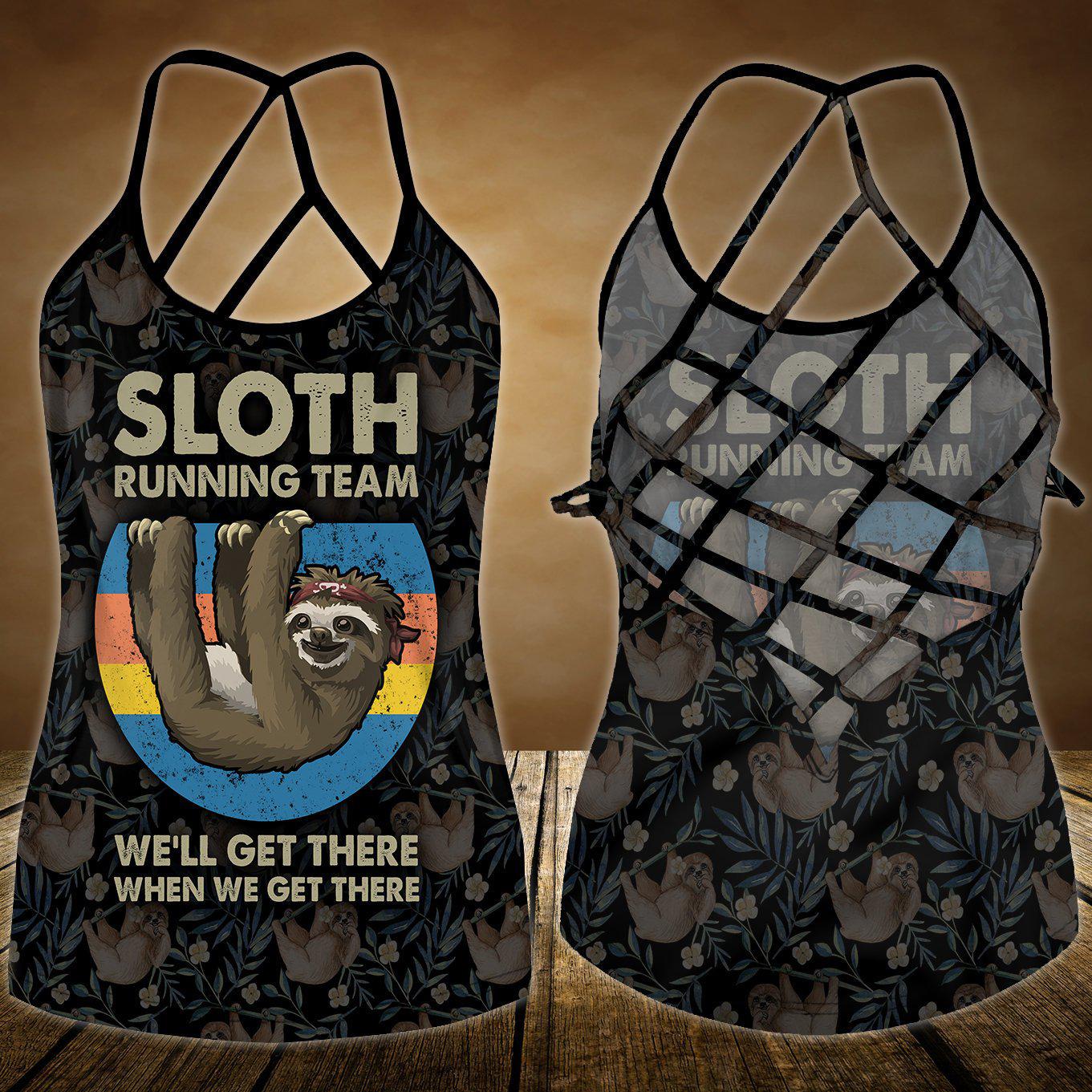 Sloth My Spirit Style Limited Edition 8 – Hollow Tank Top