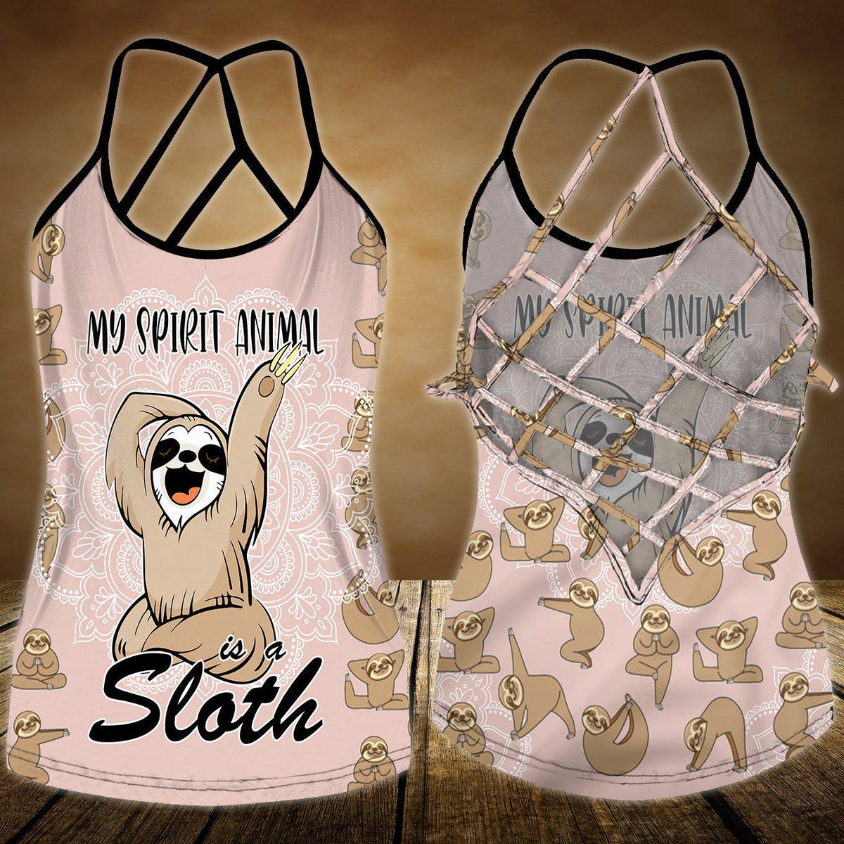 Sloth My Spirit Style Limited Edition 9 – Hollow Tank Top