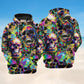 Smiley Skull Art – 3D Hoodie