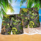 Snake Natural Warning Art – Beach Short