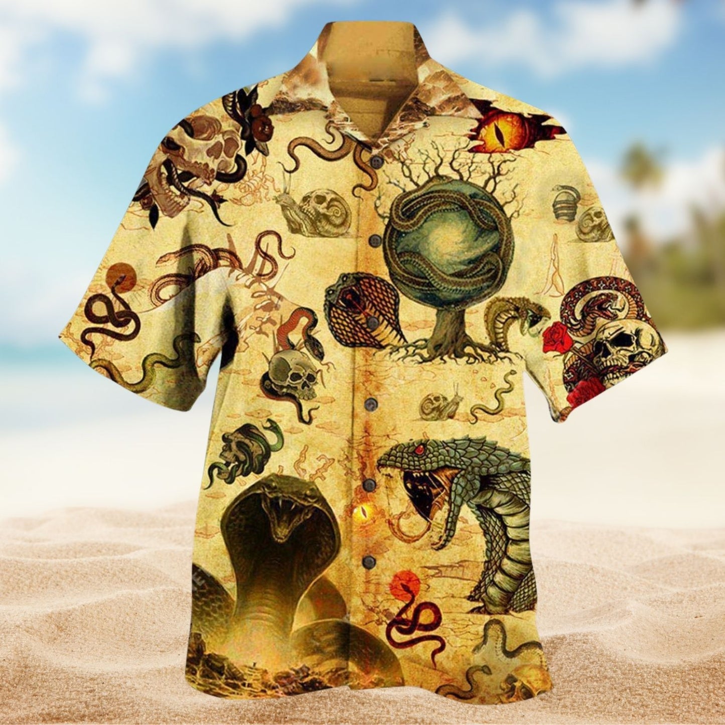 Snakes Bite Back Edition – Hawaiian Shirt