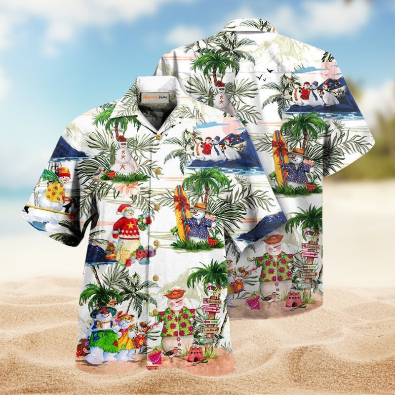 Snowman Amazing Style Hawaii Limited Edition – Hawaiian Shirt