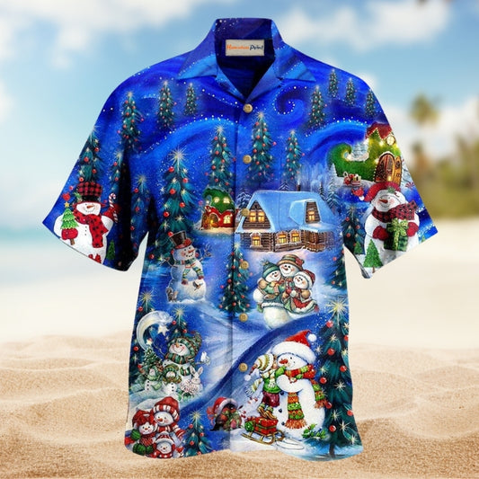 Snowman Chilling With My Snowmies Limited Edition – Hawaiian Shirt