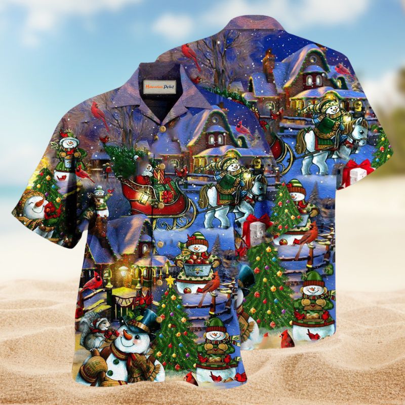 Snowman Make It Merry Edition – Hawaiian Shirt