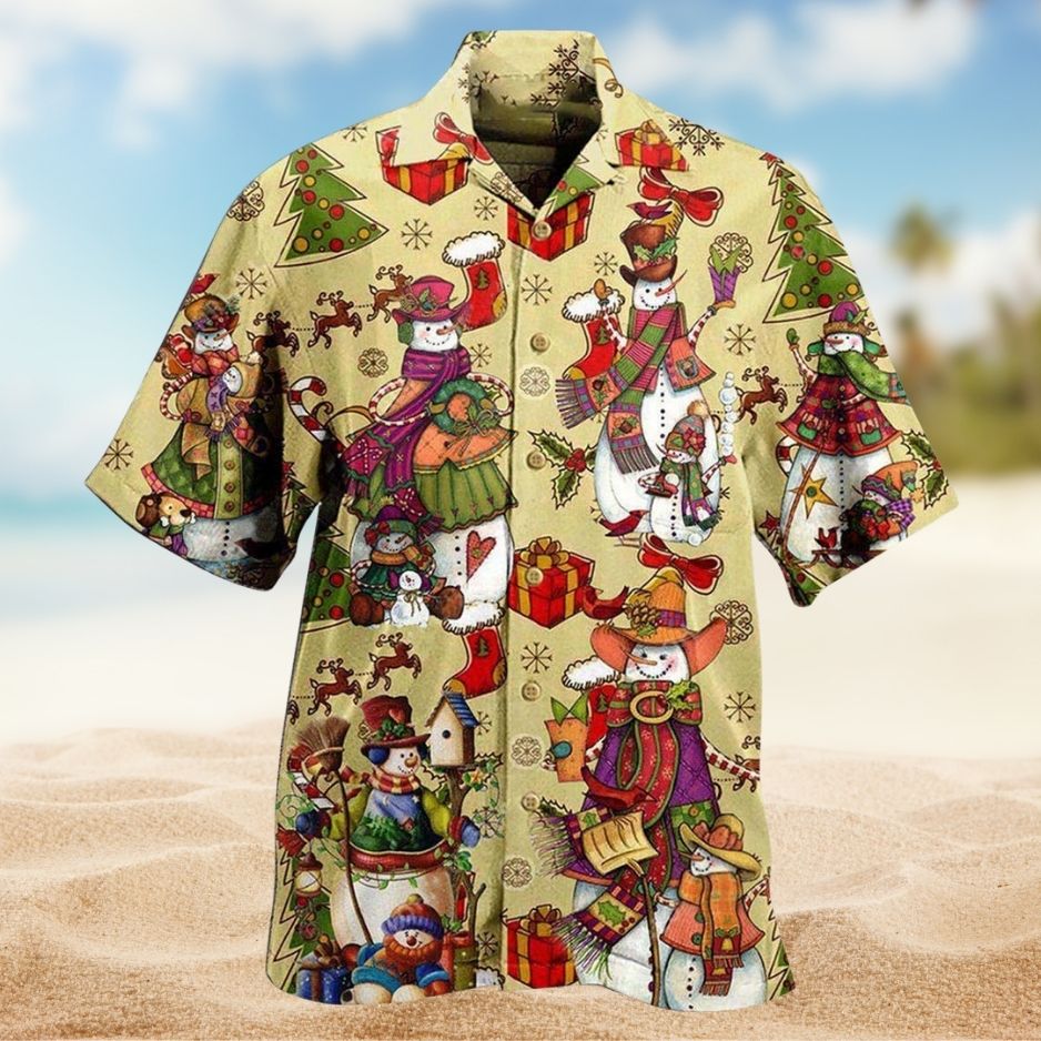 Snowman Snow Days Edition – Hawaiian Shirt