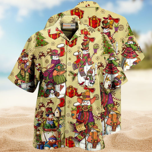 Snowman Snow Days Edition – Hawaiian Shirt