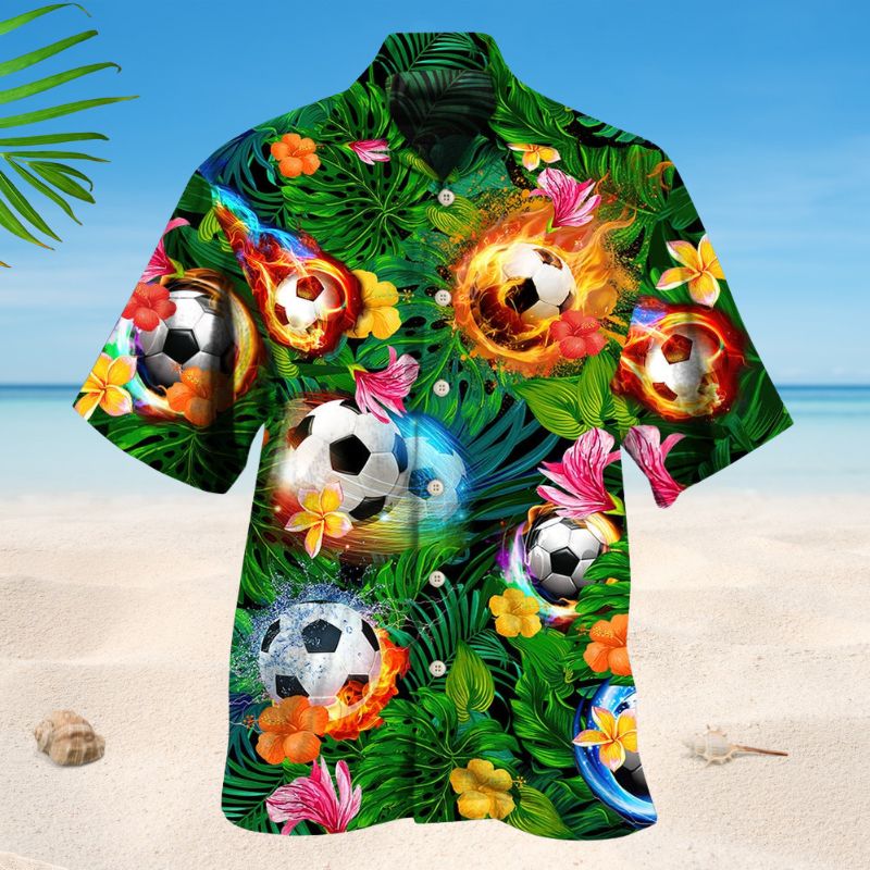 Soccer Stays At Soccer Limited Style – Hawaiian Shirt
