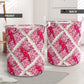 Softball Ceramic Pink Style - Laundry Basket - Owls Matrix LTD