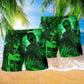 Creative Software Developer Green Tech Art – Beach Short