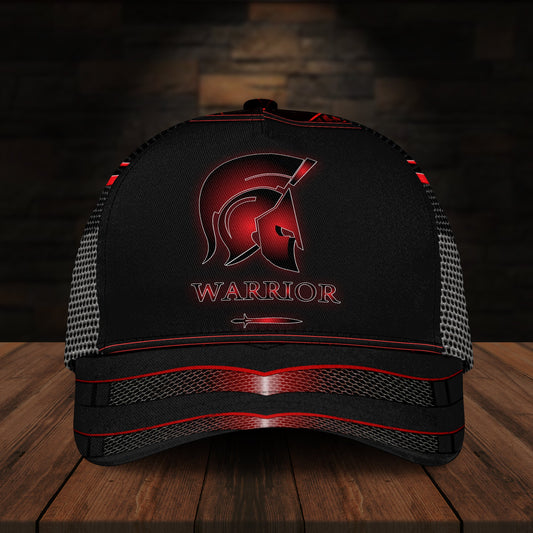 Spartan Warrior Black Red Vibes – Classic Cap