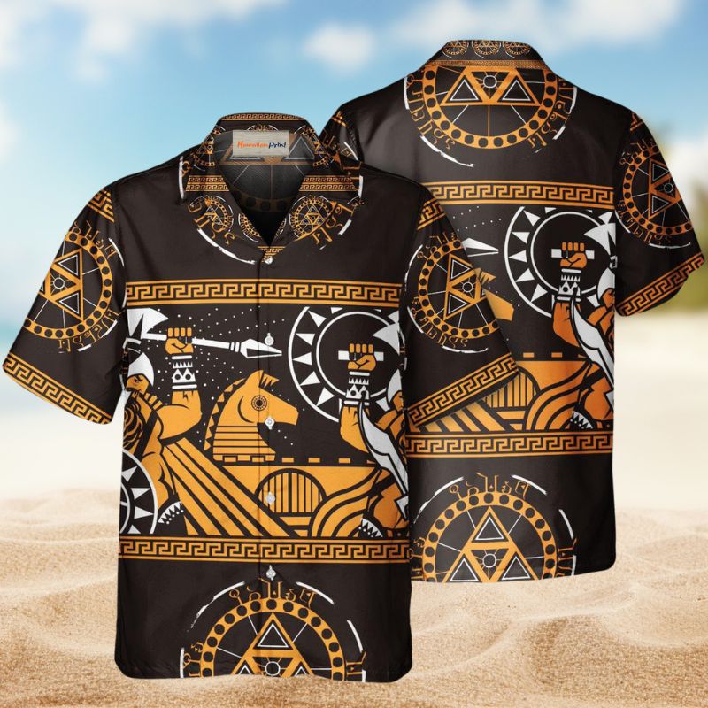 Spartan Warriors Classic Style – Hawaiian Shirt
