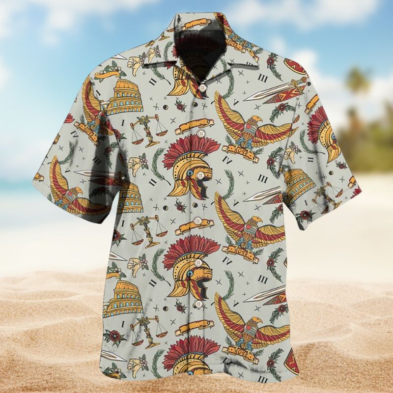 Spartan Warriors Style – Hawaiian Shirt