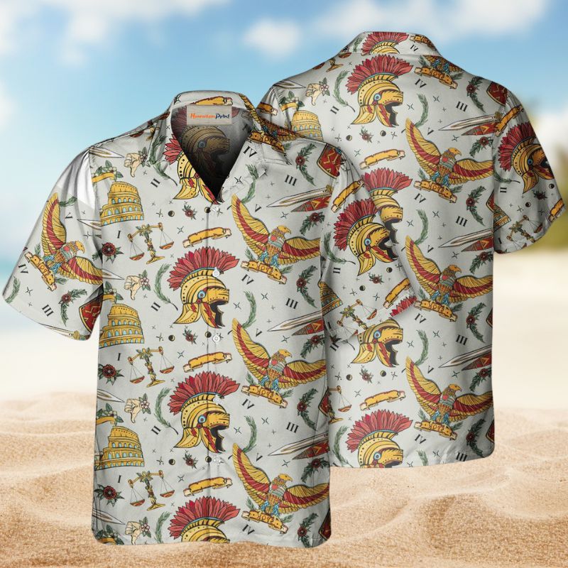 Spartan Warriors Style – Hawaiian Shirt