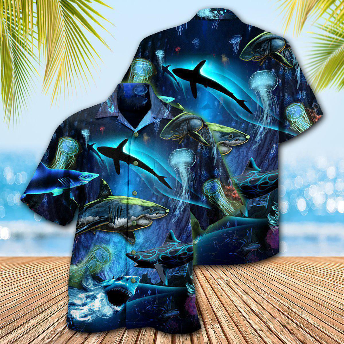 Shark Deep Ocean Special Art – Hawaiian Shirt