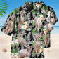 Sphynx Cat Tropical Floral Style – Hawaiian Shirt