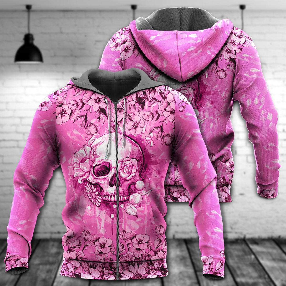Yoga Love Pink Mandala Art - 3D Hoodie