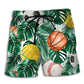 Sport Ball And Bat Athletic - Beach Short