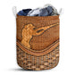Sporting Clays Rattan Teaxture - Laundry Basket - Owls Matrix LTD