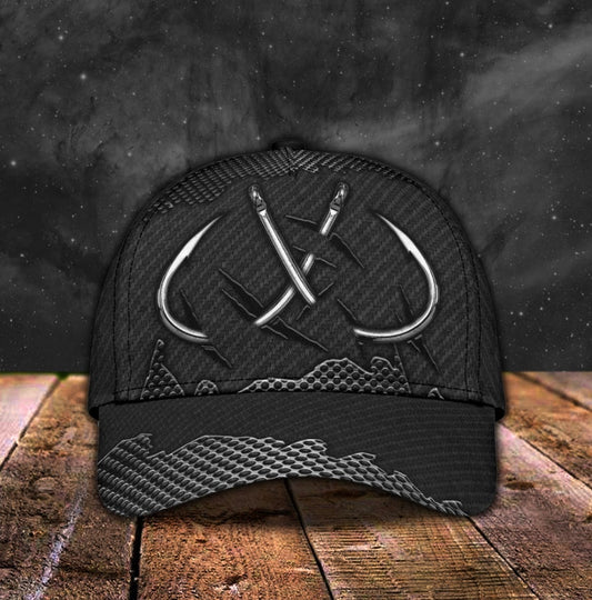 Stainless Fishing Hook Angler Style – Classic Cap
