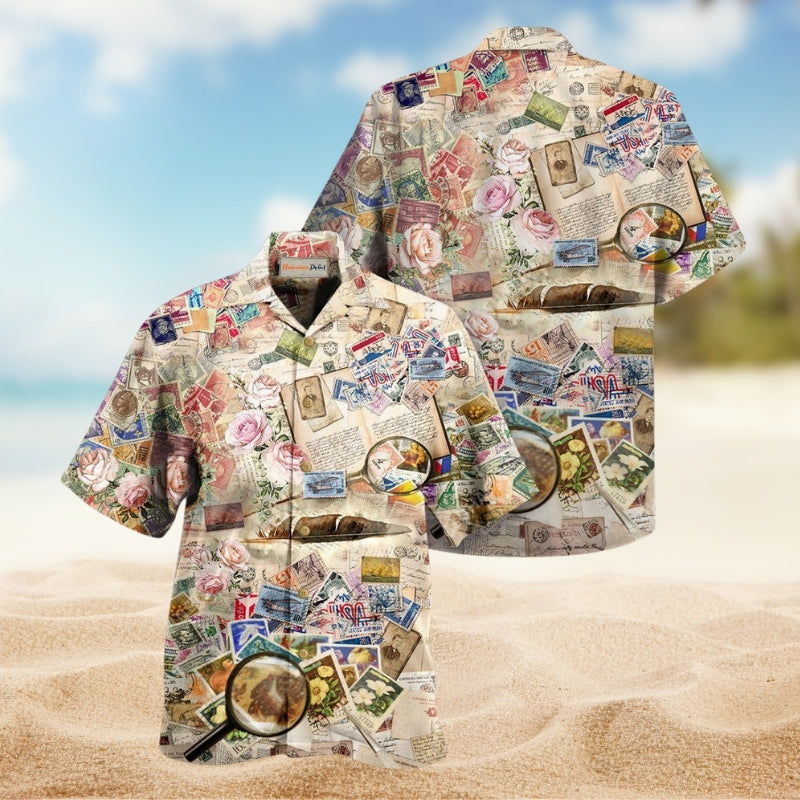 Stamps Collecting Stamps Is Favorite Hobby Limited Edition – Hawaiian Shirt