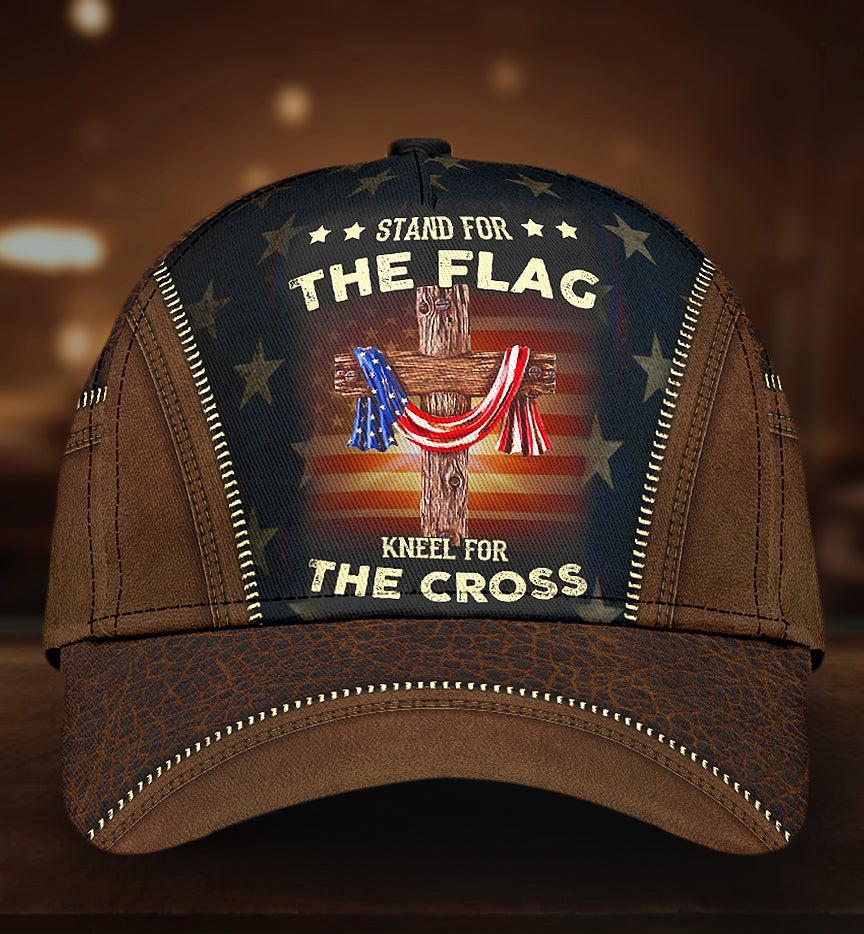 Stand For Flag Kneel For Cross – Classic Cap