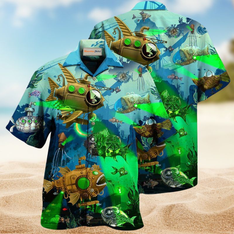 Steampunk Fish Edition – Hawaiian Shirt