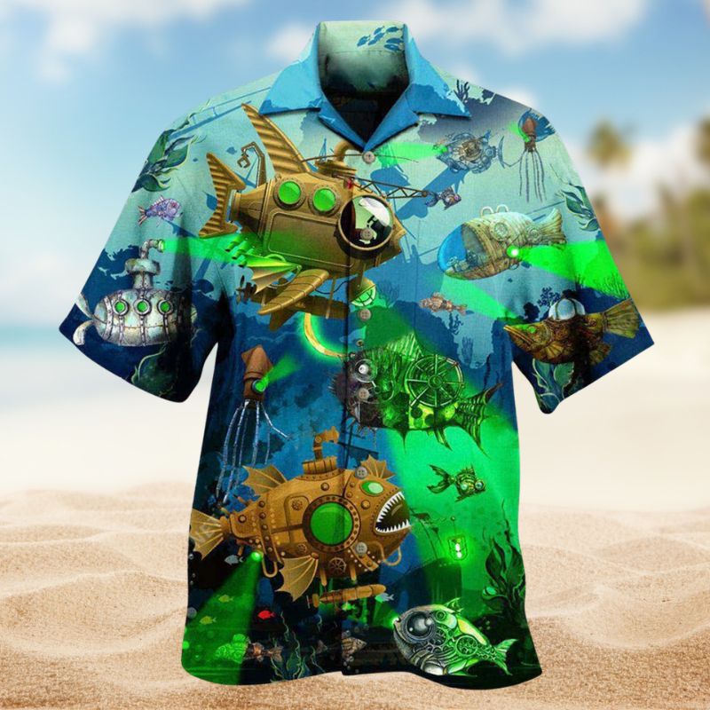Steampunk Fish Edition – Hawaiian Shirt
