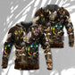 Steampunk Cat Heart Art - 3D Hoodie