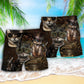 Steampunk Cats Creative Art – Beach Short