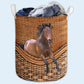 Strong Horse Basic Style - Laundry Basket - Owls Matrix LTD