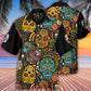 Colorful Sugar Skull Art Style - Hawaiian Shirt