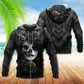 Sugar Skull Rose Dark Art - 3D Hoodie