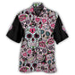 Colorful Sugar Skull Art - Hawaiian Shirt