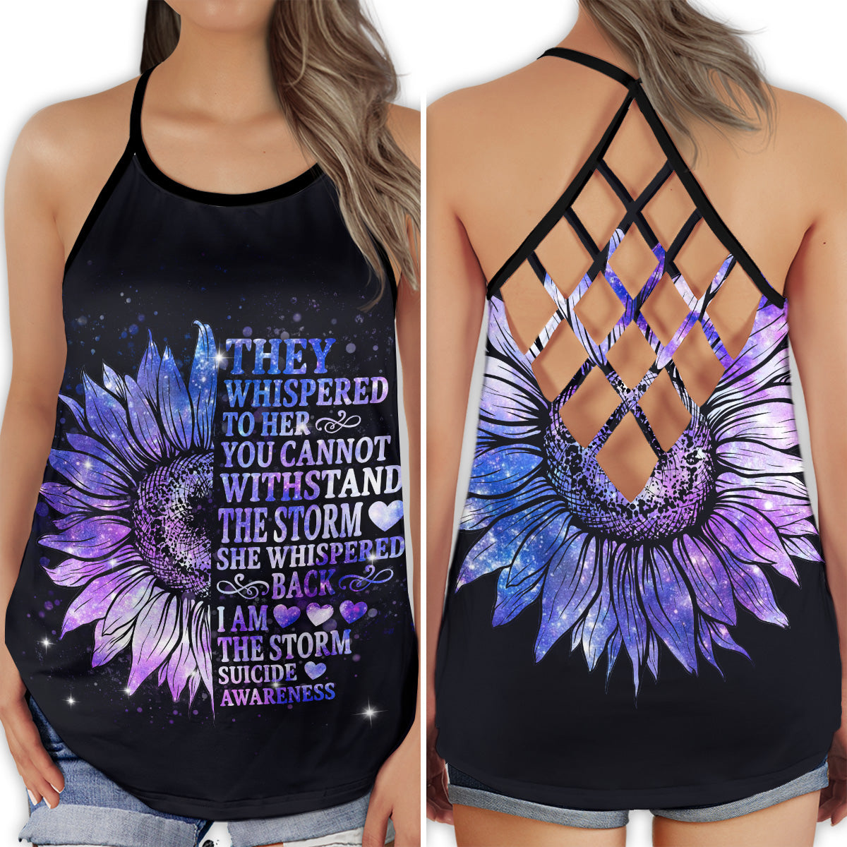 Strength And Resilience Awareness - Hollow Tank Top